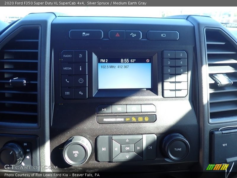 Silver Spruce / Medium Earth Gray 2020 Ford F350 Super Duty XL SuperCab 4x4