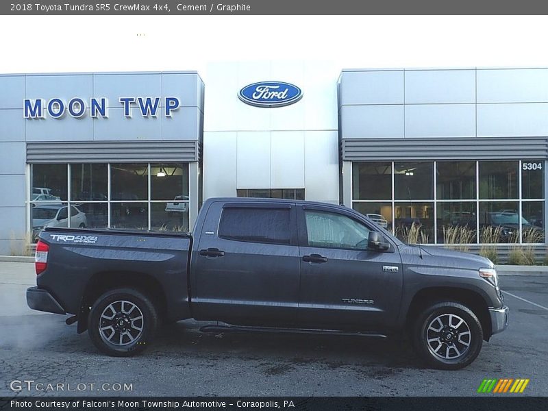 Cement / Graphite 2018 Toyota Tundra SR5 CrewMax 4x4