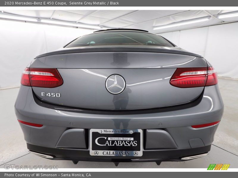 Selenite Grey Metallic / Black 2020 Mercedes-Benz E 450 Coupe