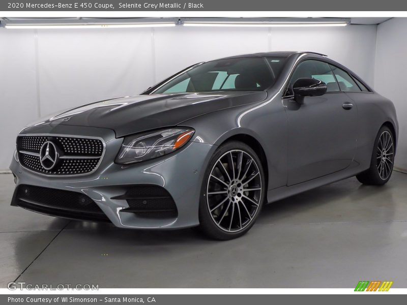 Selenite Grey Metallic / Black 2020 Mercedes-Benz E 450 Coupe