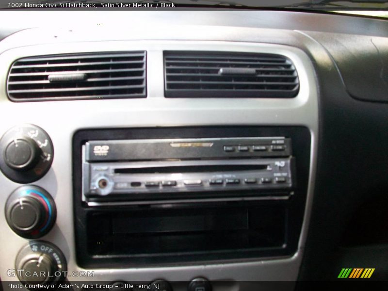 Satin Silver Metallic / Black 2002 Honda Civic Si Hatchback