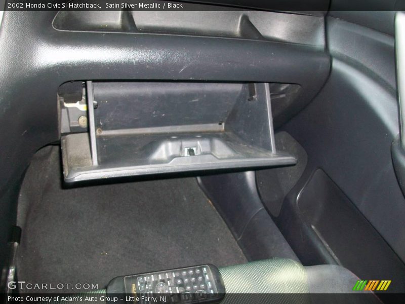 Satin Silver Metallic / Black 2002 Honda Civic Si Hatchback