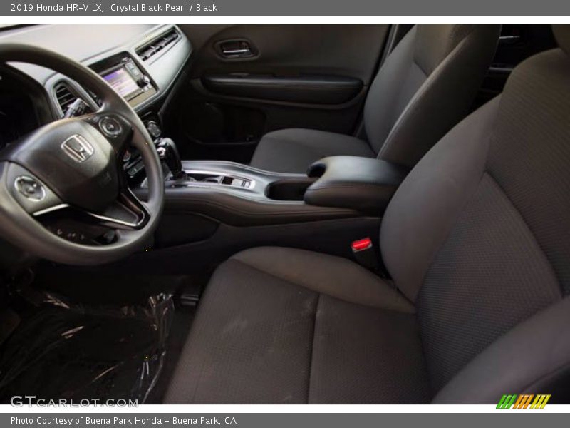 Crystal Black Pearl / Black 2019 Honda HR-V LX
