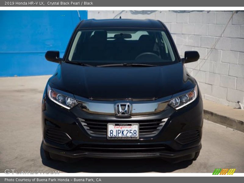 Crystal Black Pearl / Black 2019 Honda HR-V LX