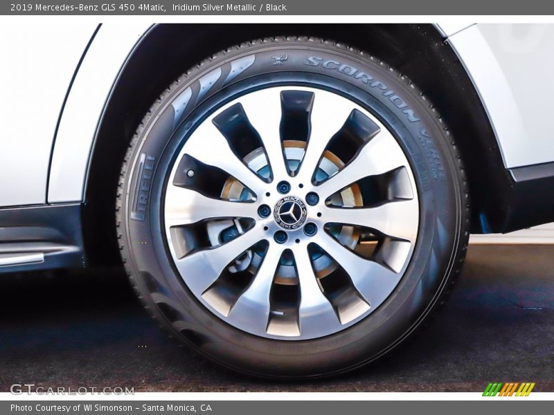 Iridium Silver Metallic / Black 2019 Mercedes-Benz GLS 450 4Matic