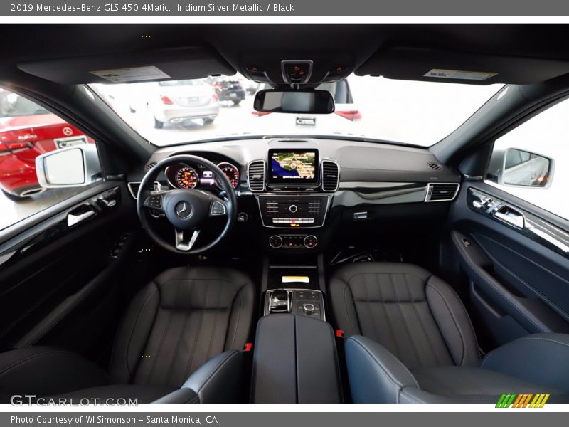 Iridium Silver Metallic / Black 2019 Mercedes-Benz GLS 450 4Matic