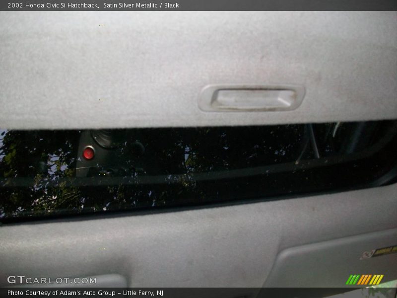 Satin Silver Metallic / Black 2002 Honda Civic Si Hatchback