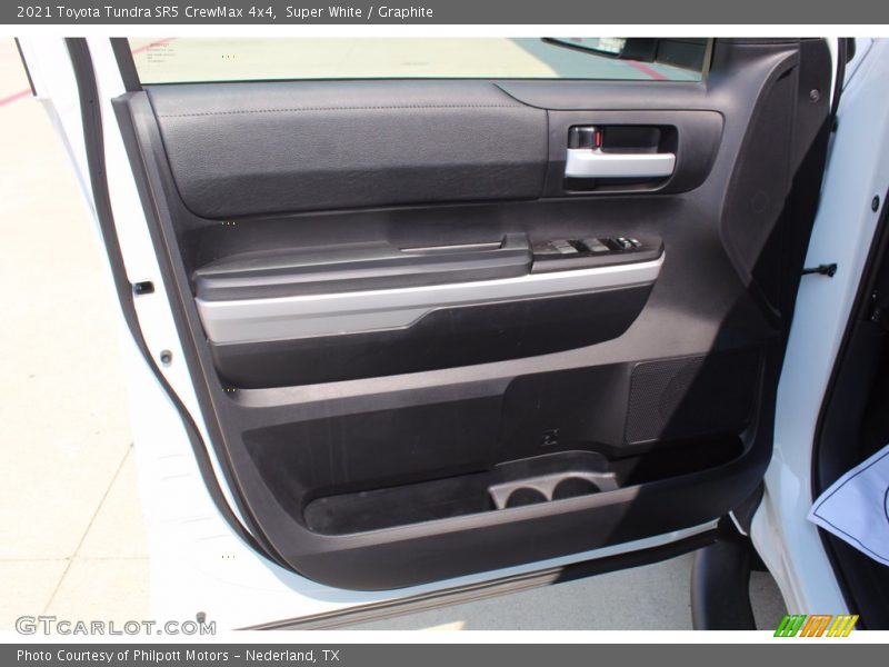 Super White / Graphite 2021 Toyota Tundra SR5 CrewMax 4x4