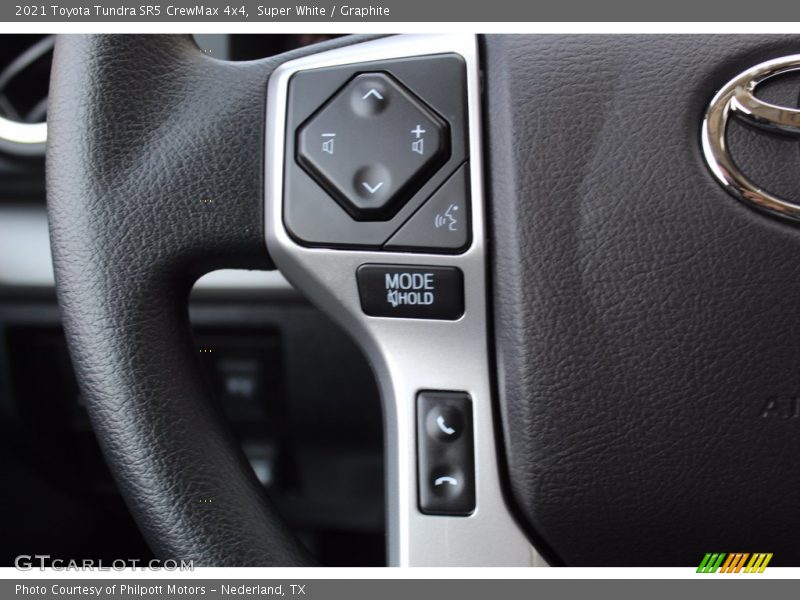 Super White / Graphite 2021 Toyota Tundra SR5 CrewMax 4x4