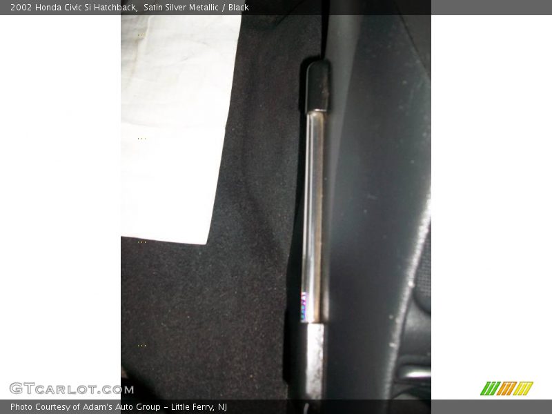 Satin Silver Metallic / Black 2002 Honda Civic Si Hatchback