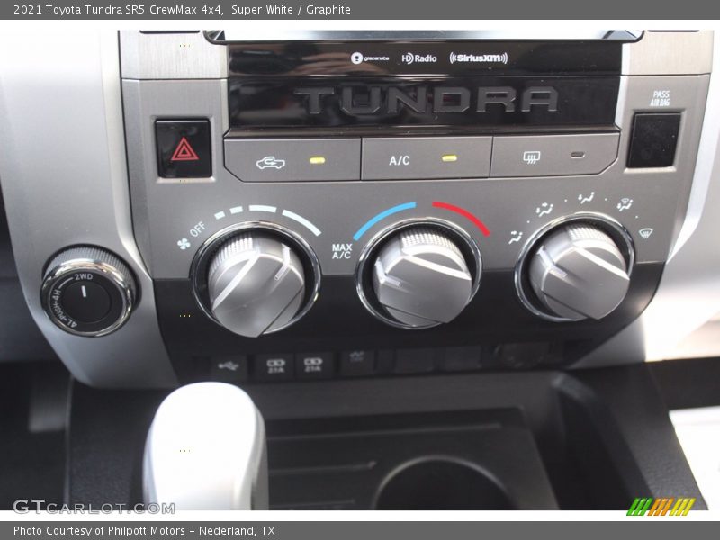Super White / Graphite 2021 Toyota Tundra SR5 CrewMax 4x4