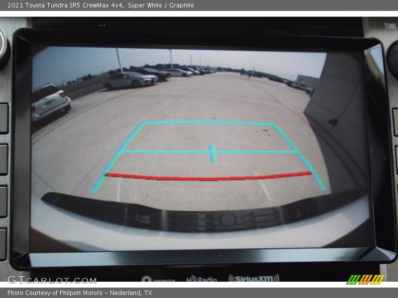 Super White / Graphite 2021 Toyota Tundra SR5 CrewMax 4x4