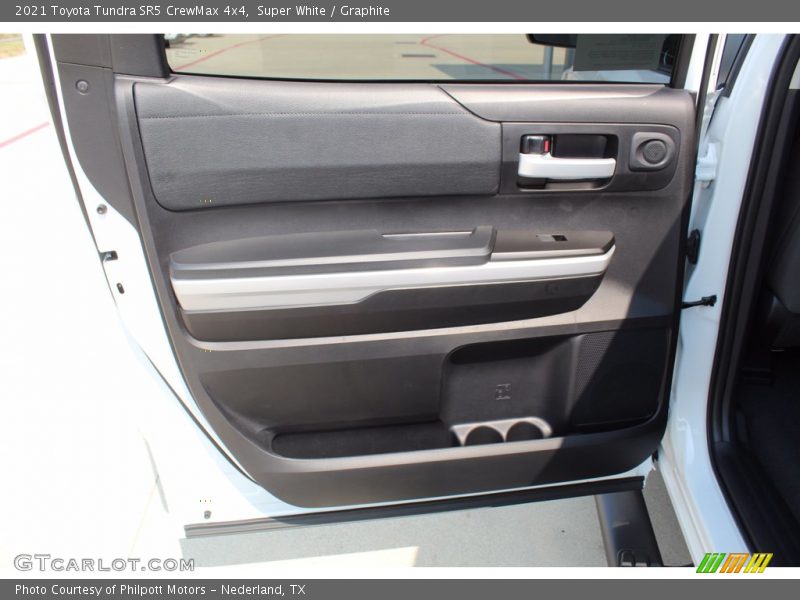 Super White / Graphite 2021 Toyota Tundra SR5 CrewMax 4x4