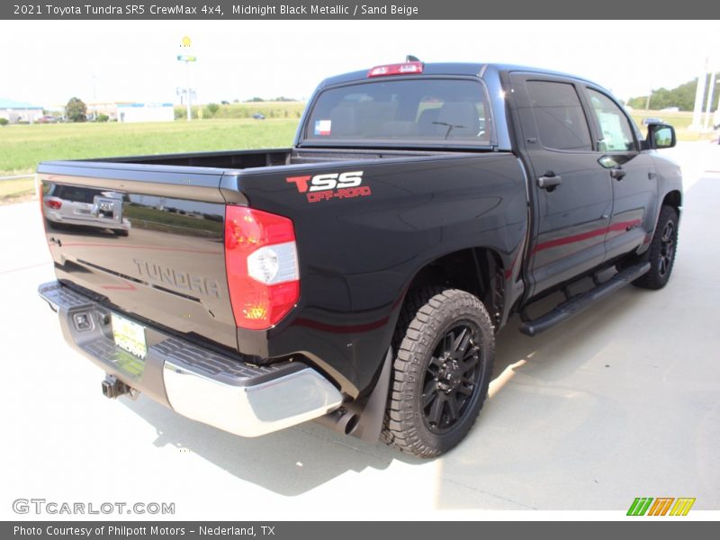 Midnight Black Metallic / Sand Beige 2021 Toyota Tundra SR5 CrewMax 4x4