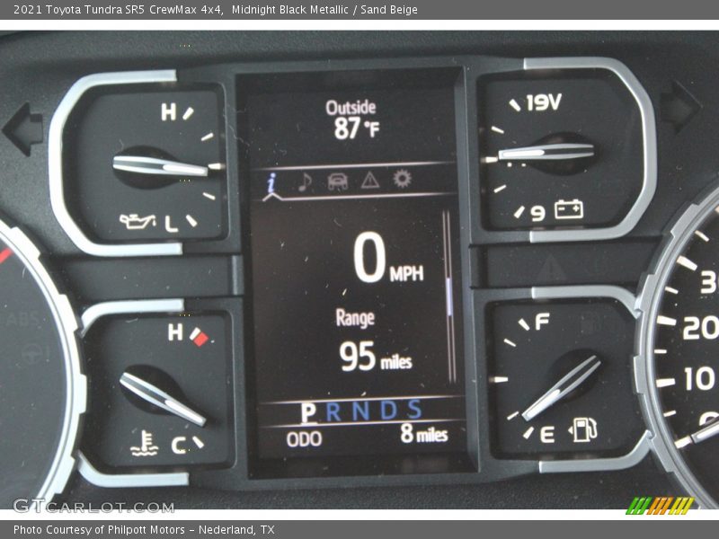 Midnight Black Metallic / Sand Beige 2021 Toyota Tundra SR5 CrewMax 4x4
