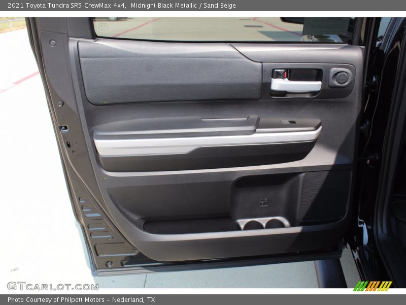 Midnight Black Metallic / Sand Beige 2021 Toyota Tundra SR5 CrewMax 4x4