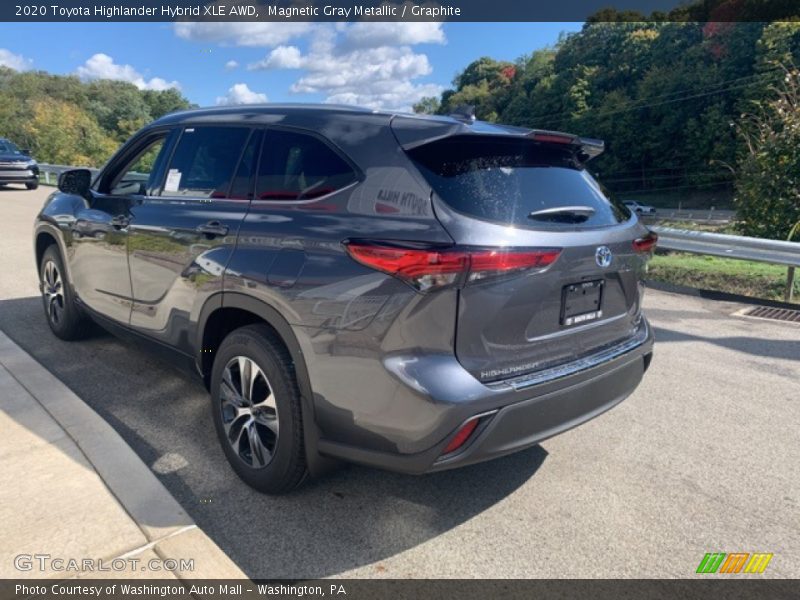 Magnetic Gray Metallic / Graphite 2020 Toyota Highlander Hybrid XLE AWD