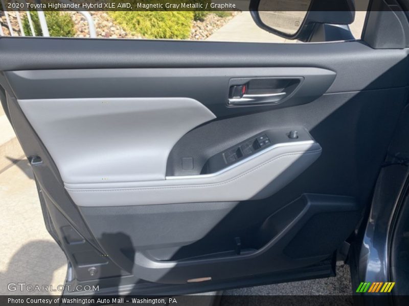 Magnetic Gray Metallic / Graphite 2020 Toyota Highlander Hybrid XLE AWD