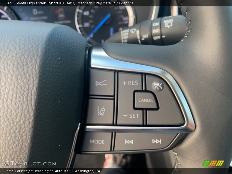 Magnetic Gray Metallic / Graphite 2020 Toyota Highlander Hybrid XLE AWD