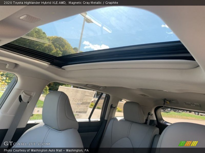 Magnetic Gray Metallic / Graphite 2020 Toyota Highlander Hybrid XLE AWD