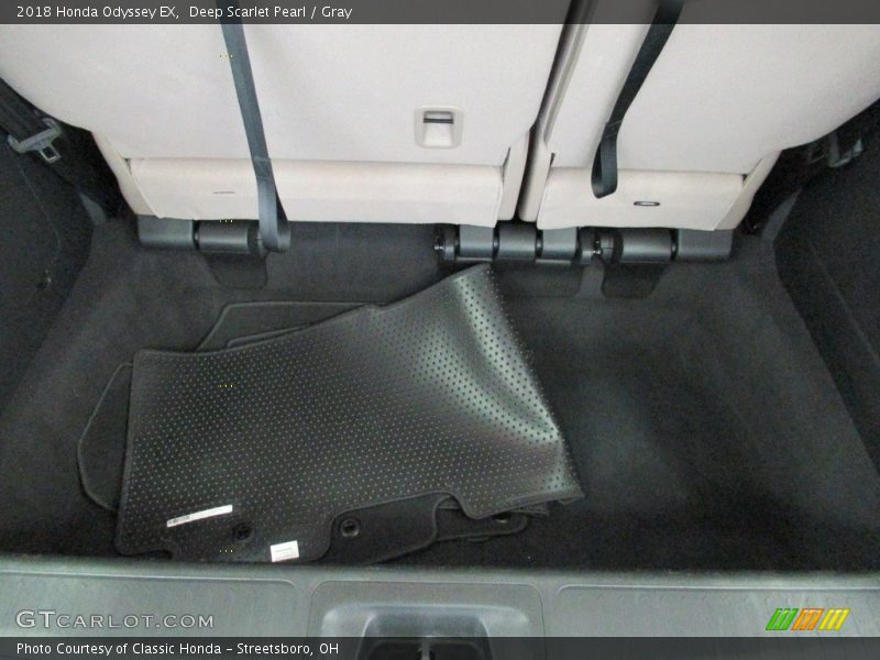 Deep Scarlet Pearl / Gray 2018 Honda Odyssey EX
