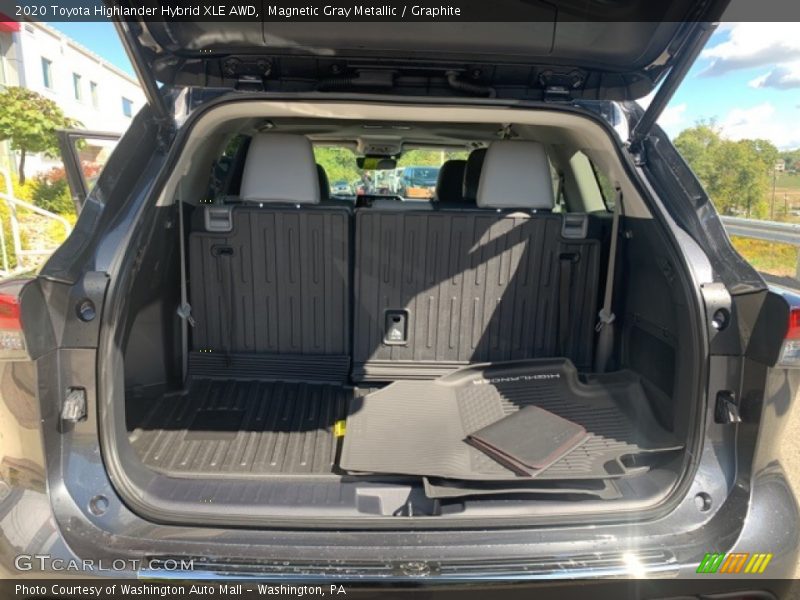 Magnetic Gray Metallic / Graphite 2020 Toyota Highlander Hybrid XLE AWD
