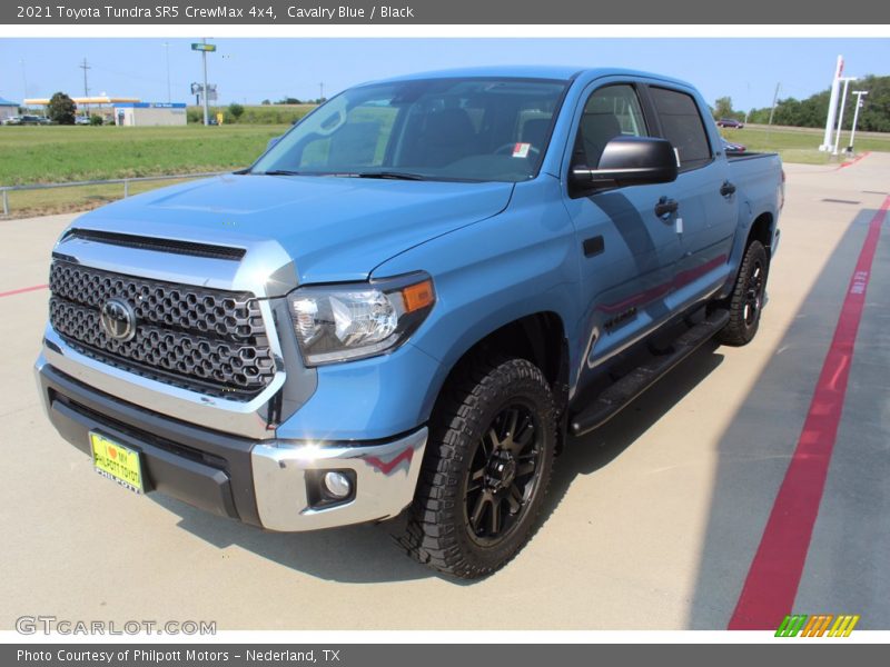 Cavalry Blue / Black 2021 Toyota Tundra SR5 CrewMax 4x4