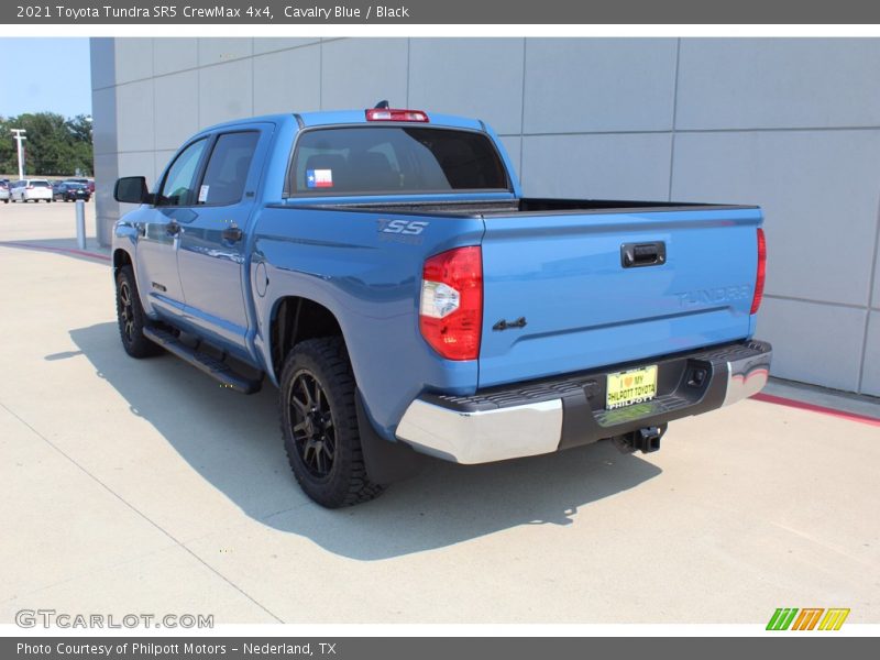Cavalry Blue / Black 2021 Toyota Tundra SR5 CrewMax 4x4