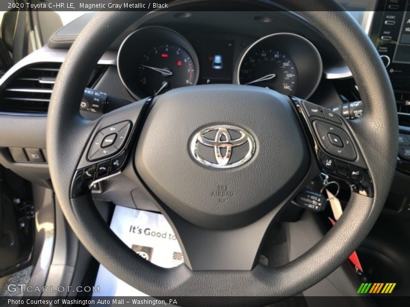 Magnetic Gray Metallic / Black 2020 Toyota C-HR LE