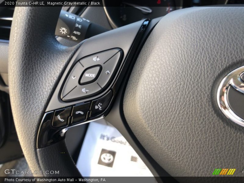 Magnetic Gray Metallic / Black 2020 Toyota C-HR LE