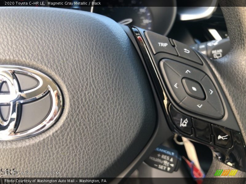 Magnetic Gray Metallic / Black 2020 Toyota C-HR LE