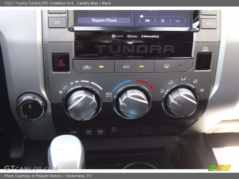 Cavalry Blue / Black 2021 Toyota Tundra SR5 CrewMax 4x4