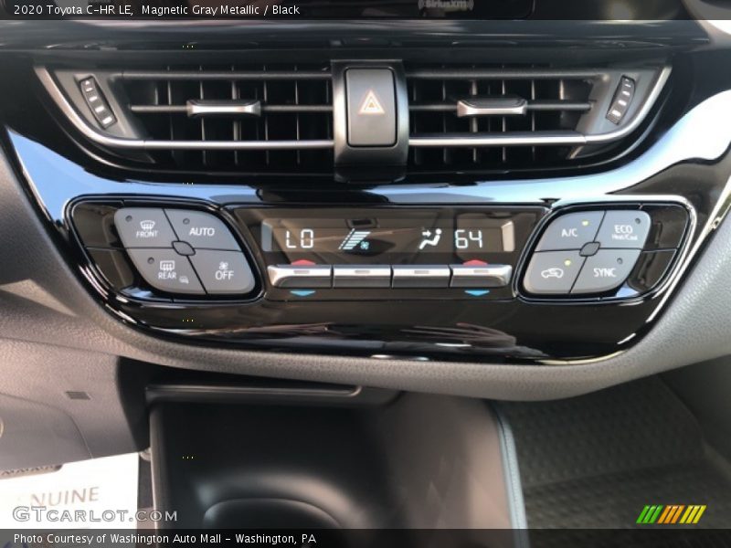 Magnetic Gray Metallic / Black 2020 Toyota C-HR LE