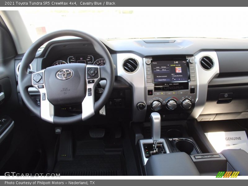 Cavalry Blue / Black 2021 Toyota Tundra SR5 CrewMax 4x4