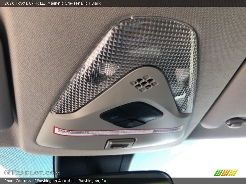 Magnetic Gray Metallic / Black 2020 Toyota C-HR LE