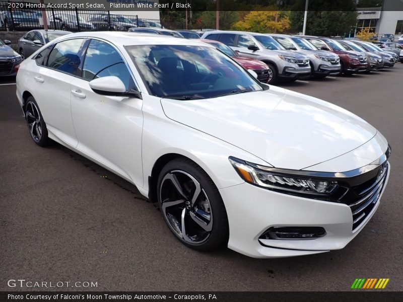 Front 3/4 View of 2020 Accord Sport Sedan