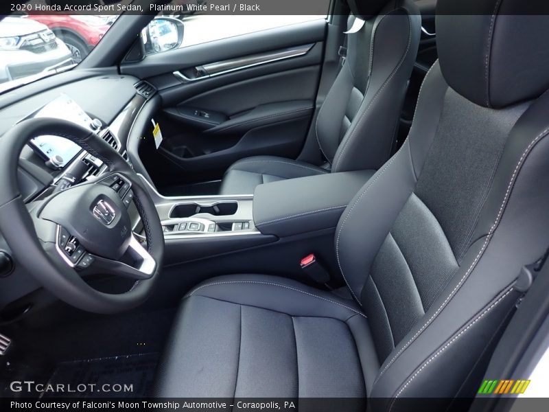  2020 Accord Sport Sedan Black Interior