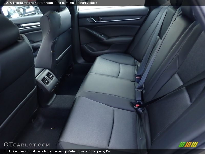 Rear Seat of 2020 Accord Sport Sedan