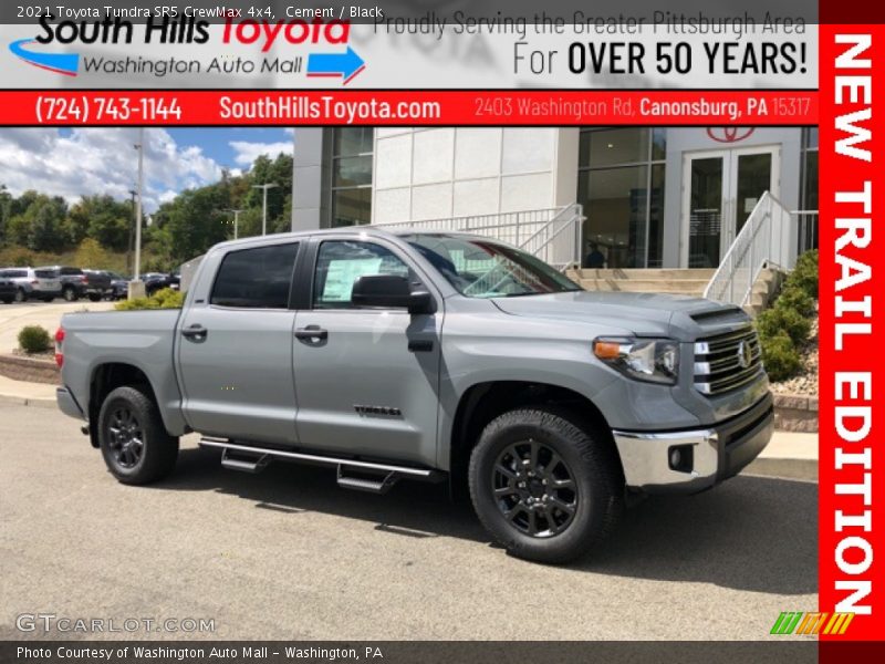Cement / Black 2021 Toyota Tundra SR5 CrewMax 4x4