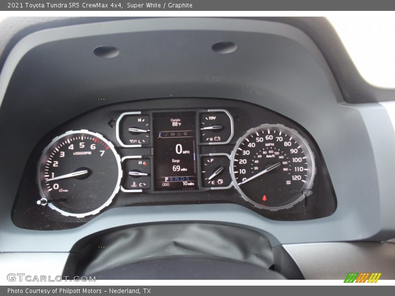 Super White / Graphite 2021 Toyota Tundra SR5 CrewMax 4x4
