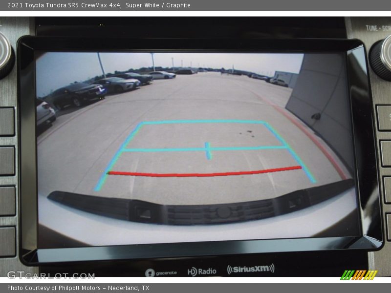 Super White / Graphite 2021 Toyota Tundra SR5 CrewMax 4x4