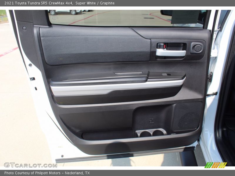 Super White / Graphite 2021 Toyota Tundra SR5 CrewMax 4x4