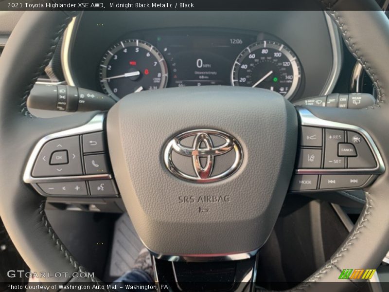  2021 Highlander XSE AWD Steering Wheel