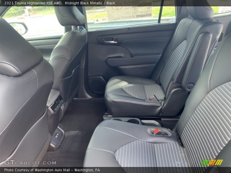 Rear Seat of 2021 Highlander XSE AWD
