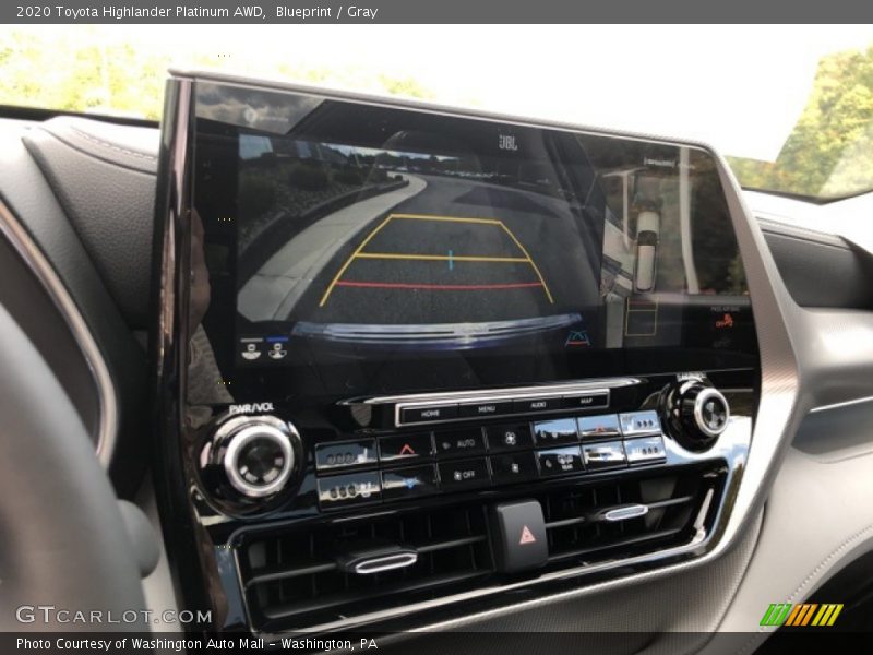 Blueprint / Gray 2020 Toyota Highlander Platinum AWD