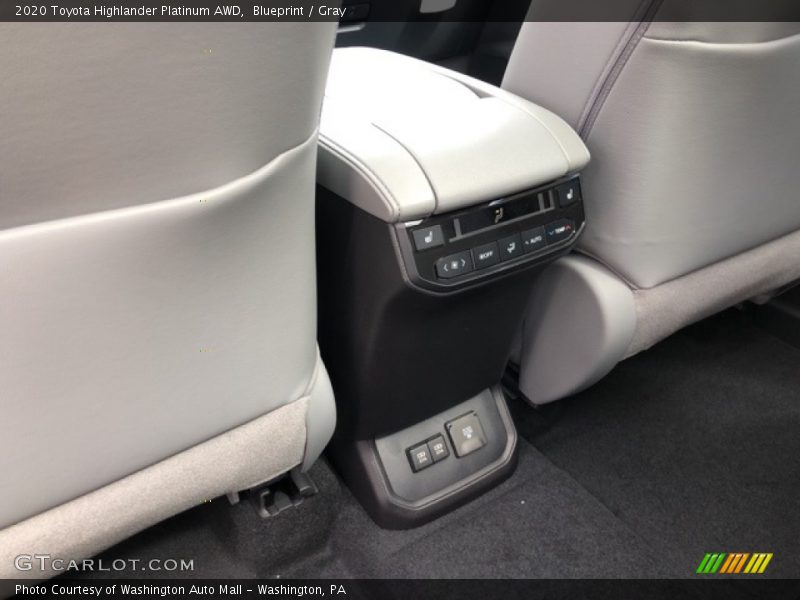 Blueprint / Gray 2020 Toyota Highlander Platinum AWD