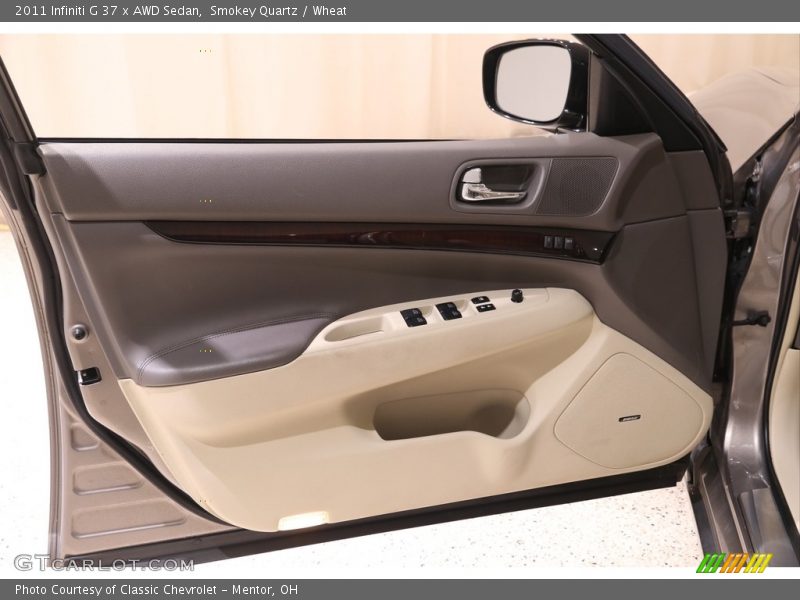 Smokey Quartz / Wheat 2011 Infiniti G 37 x AWD Sedan