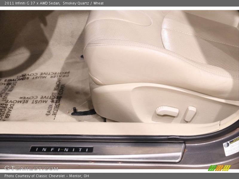 Smokey Quartz / Wheat 2011 Infiniti G 37 x AWD Sedan