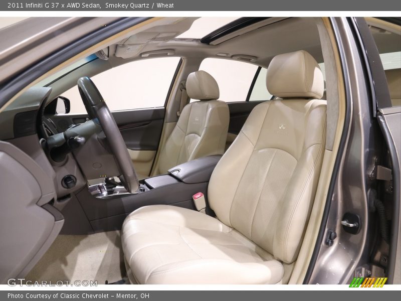 Smokey Quartz / Wheat 2011 Infiniti G 37 x AWD Sedan