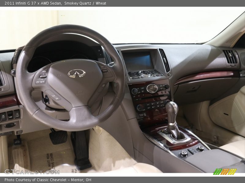 Smokey Quartz / Wheat 2011 Infiniti G 37 x AWD Sedan
